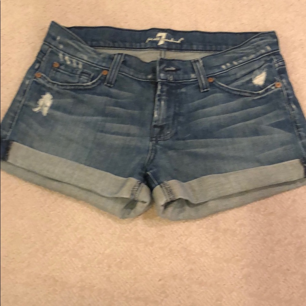 Seven jeans jean shorts